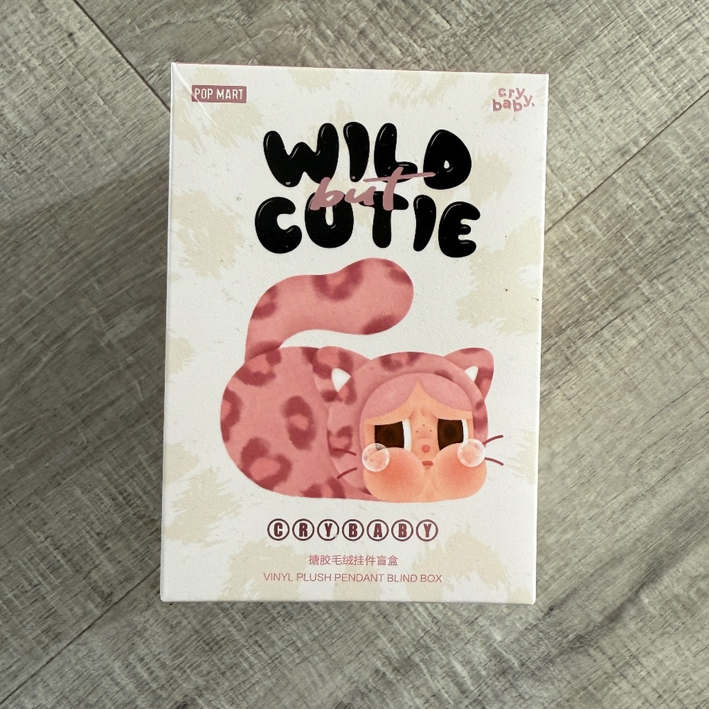 PopMart Wild but Cutie Crybaby Plush Pendants